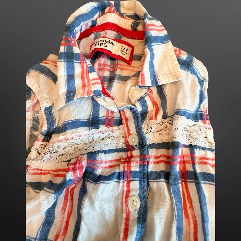 Bundle of Tops  - Size 7/ 8 Red, White & Blue Tops 🇺🇸